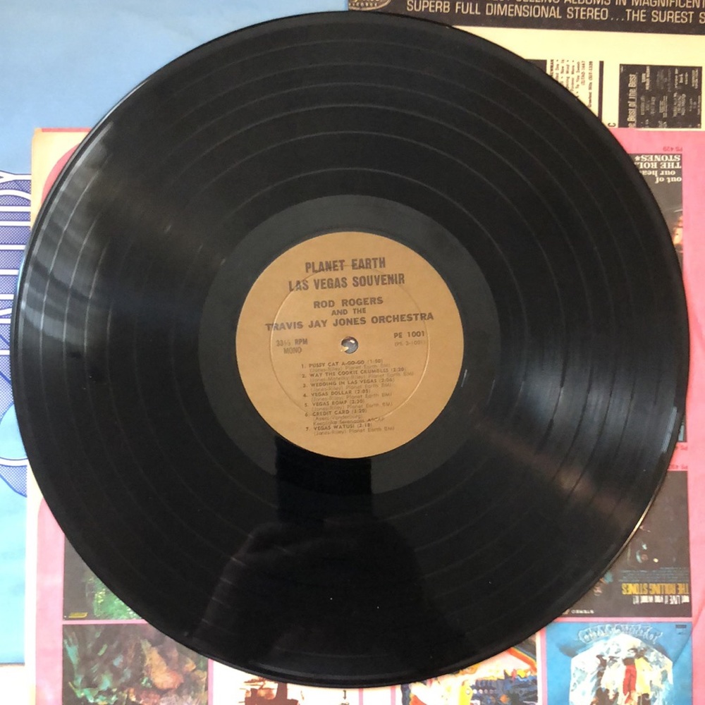 Rod Rogers And The Travis Jay Jones Orchestra Vinyl Lp